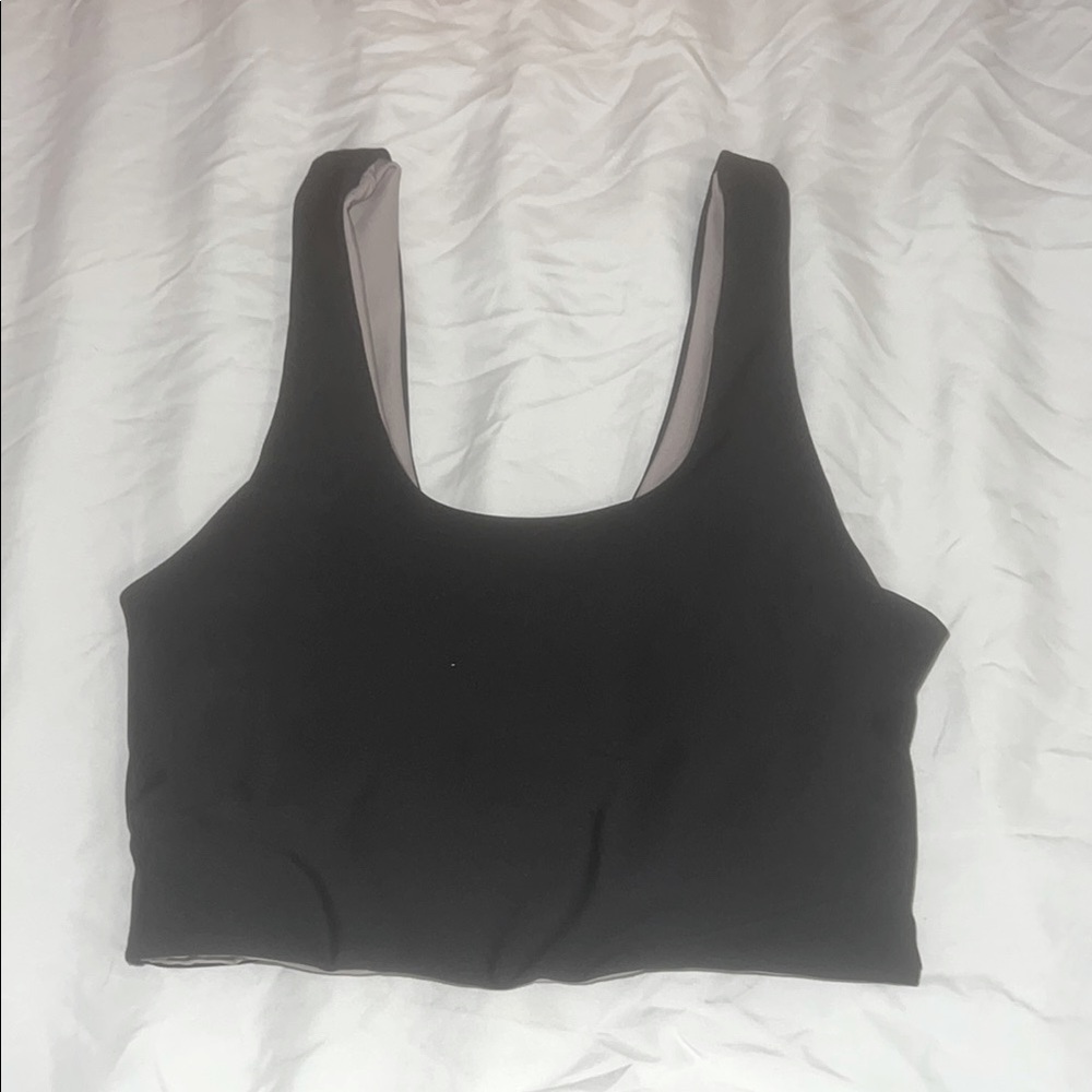 Black tank/sportbra